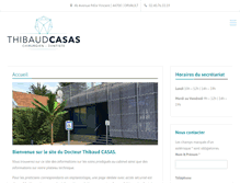 Tablet Screenshot of docteur-casas.com